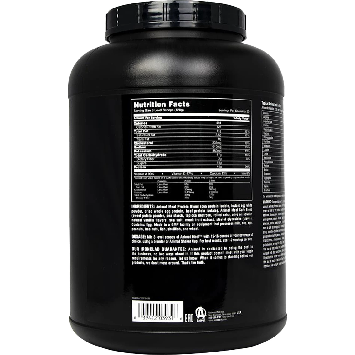 Best deal π Universal Nutrition Animal Meal, 5 Lb. π - Image 2