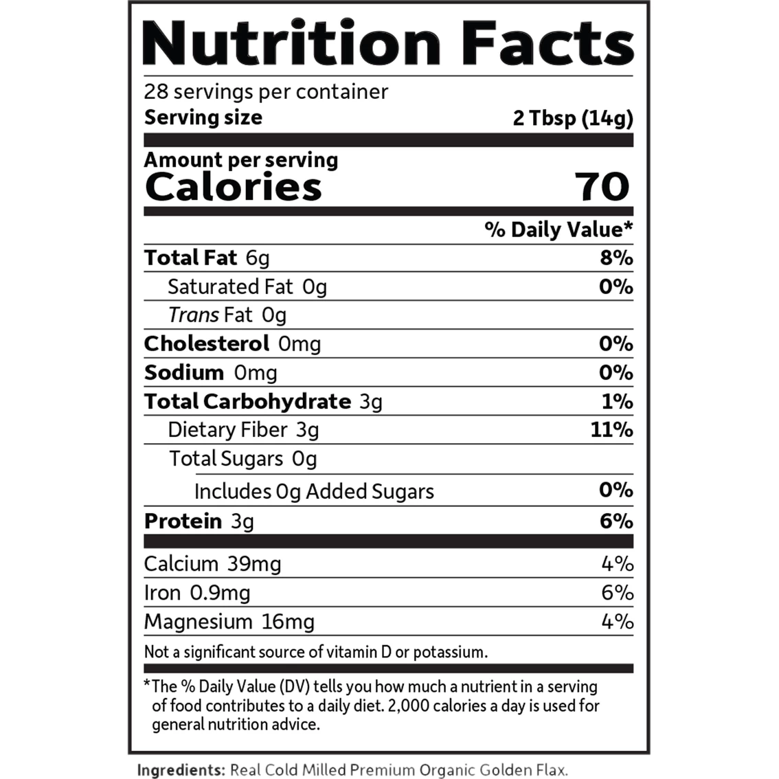 Discount π Garden Of Life Raw Organic Golden Flaxseed π - Image 2