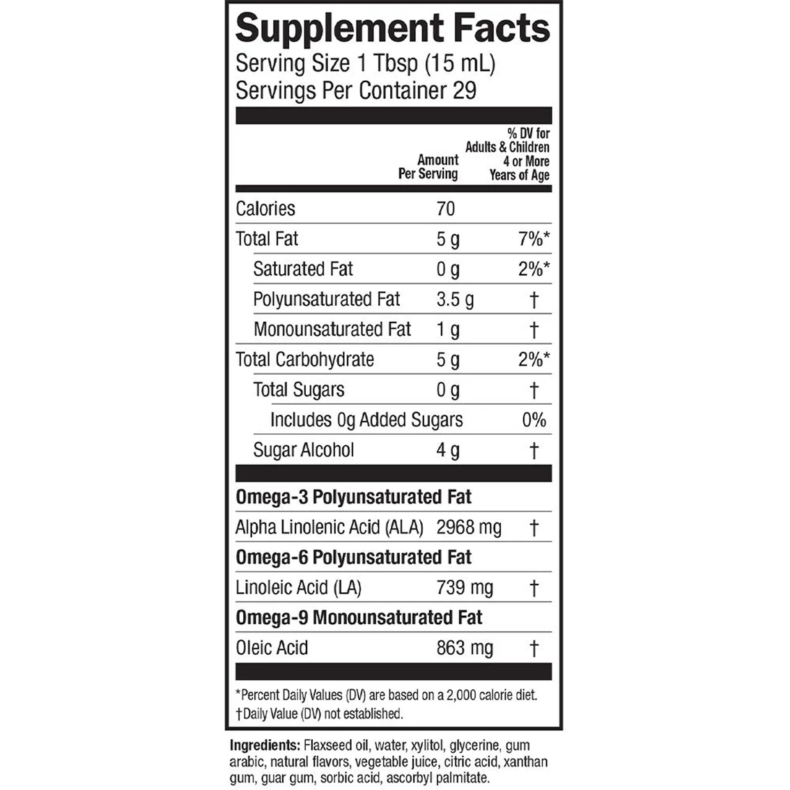Discount π― Barleans Barlean's Organic Oils Omega Swirl Flax Oil, Strawberry Banana, 16 Oz. Bottle π - Image 3