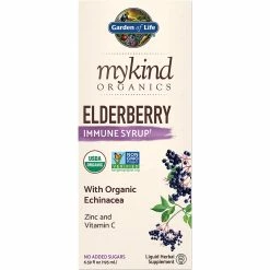 Outlet 🎁 Garden Of Life MyKind Organic Elderberry Syrup, 6.9 Oz. 😍