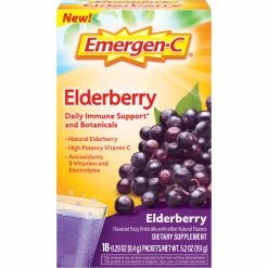 Deals 👍 Emergen-C Vitamin C Elderberry Powder 18 Ct. 🥰