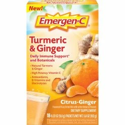 Best deal 👏 Emergen-C Turmeric And Ginger Powder 18 Ct. 🧨