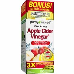 Hot Sale 🌟 Purely Inspired Apple Cider Vinegar 100 Ct. ✨