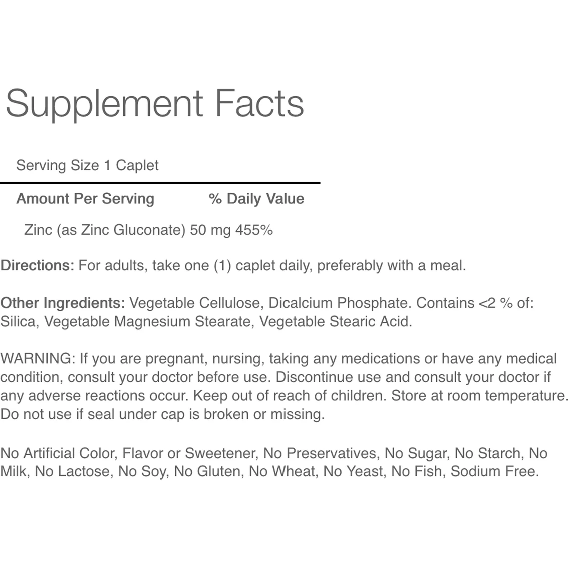 Hot Sale π€© Puritan's Pride Zinc 50 Mg π€© - Image 2