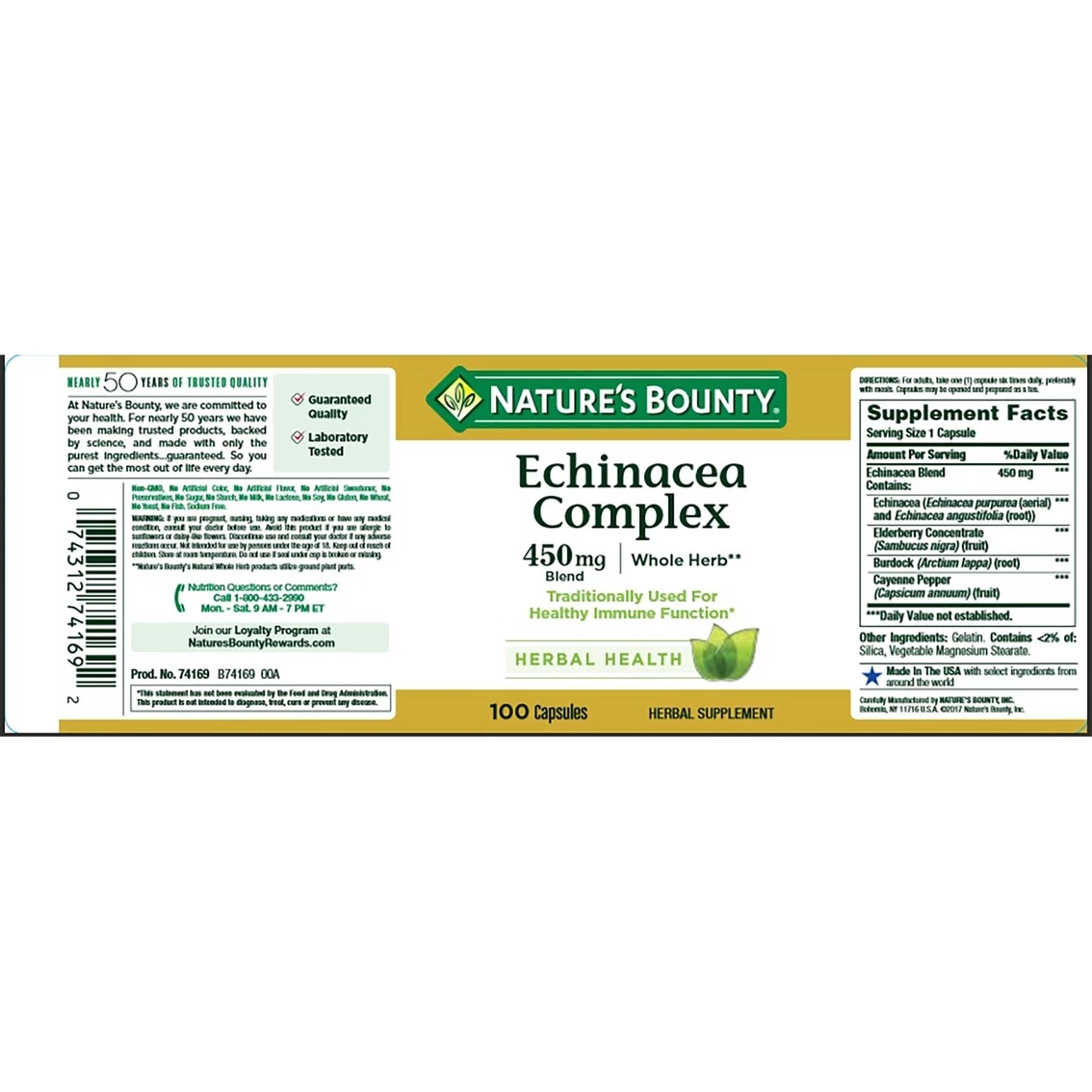 Flash Sale π Nature's Bounty Echinacea Complex π - Image 2