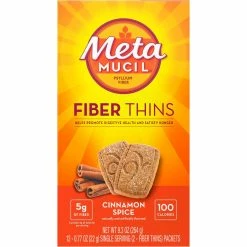 Flash Sale ⌛ Metamucil Cinnamon Spice Fiber Thins 12 Ct. 😍