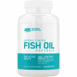 Discount 😉 Optimum Nutrition Enteric Fish Oil 100 Soft Gels ❤️