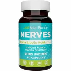 Budget 🥰 Basic Brands Nerves Alpha Lipoic Acid 60 Ct. 🧨
