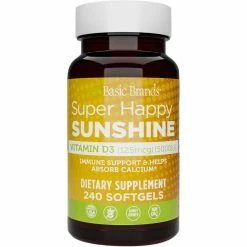 Coupon 🔥 Basic Brands Vitamin D3 5000IU 240 Ct. ⭐