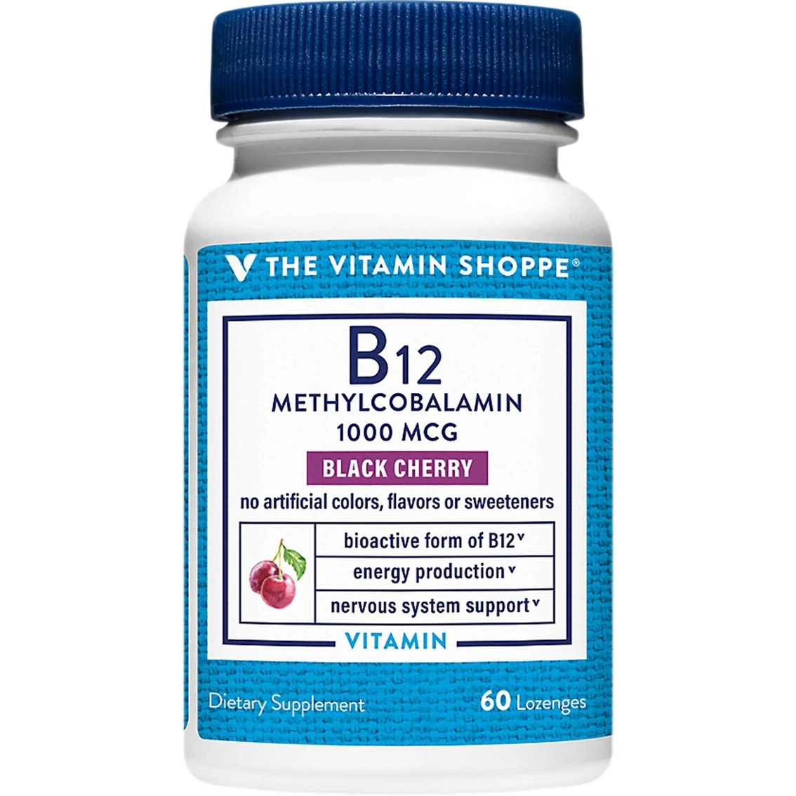 Budget π The Vitamin Shoppe B12 Methylcobalamin 1,000 MCG 60 Ct. π