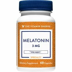 Budget π The Vitamin Shoppe Melatonin For Sleep Support 60 Capsules π€©