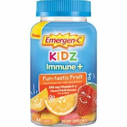 Wholesale ✨ Emergen-C Kidz Immune Plus Fruit Gummy Dietary Supplement 44 Ct. 🎁