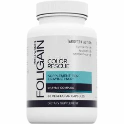 New 🌟 Foligain Color Rescue Supplement For Graying Hair 🌟