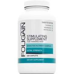 Cheap ✨ Foligain Stimulating Supplement For Thinning Hair Caplets 120 Ct. 😉