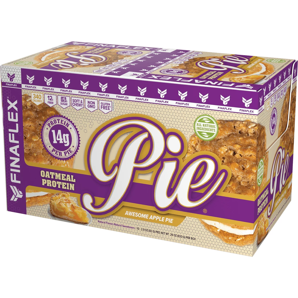 Flash Sale π Finaflex Oatmeal Protein Pie 10 Pk. π