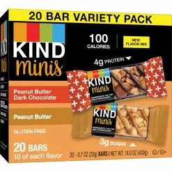 Cheap 🧨 KIND MINI Peanut Butter Dark Chocolate + Peanut Butter 20 Pk. ✨