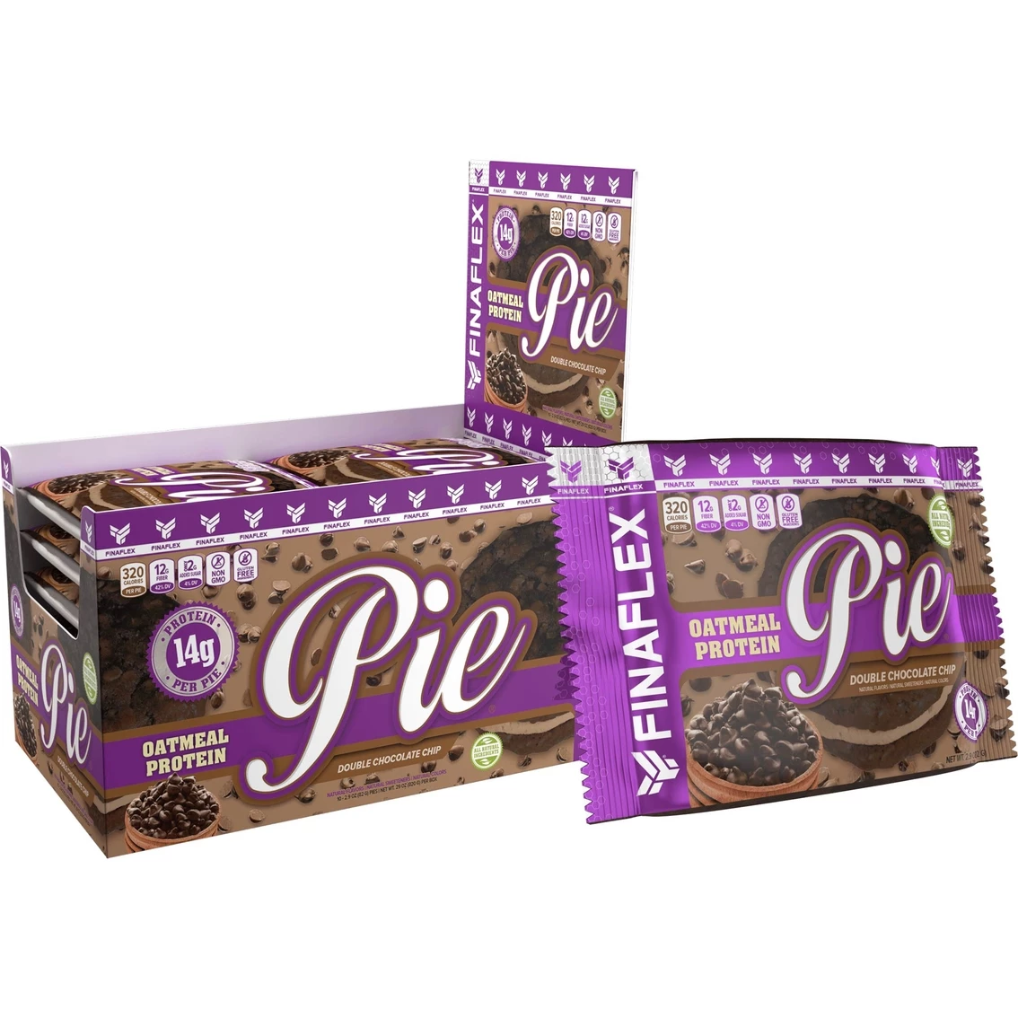 Promo β¨ Finaflex Oatmeal Protein Pie 10 Pk. β