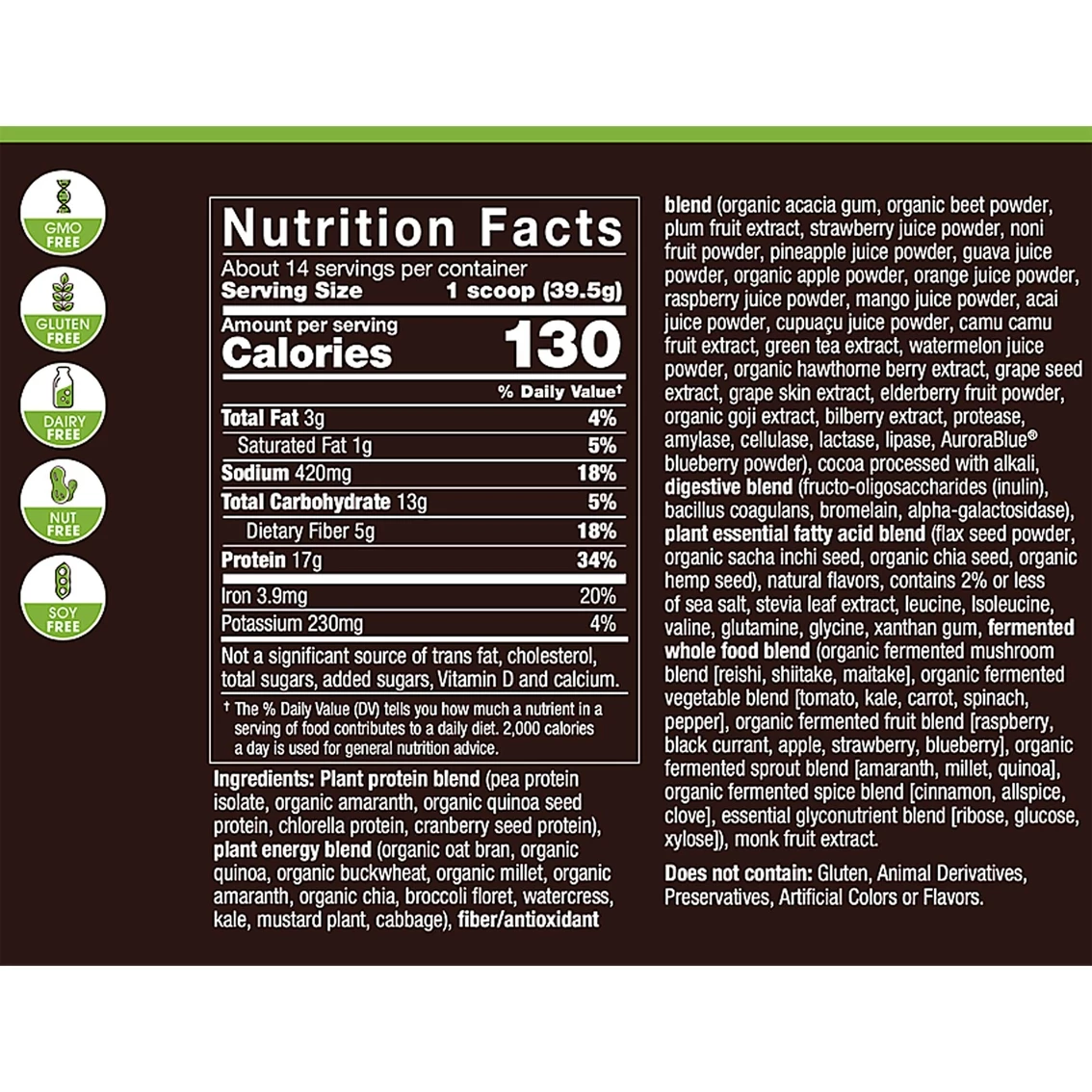 Flash Sale π PLNT Meal Replacement Plant Protein 14 Servings π - Image 2