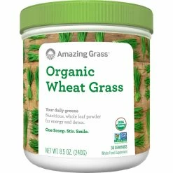 Hot Sale 🔔 Amazing Grass Organic Wheat Grass Powder 30 Servings ✔️
