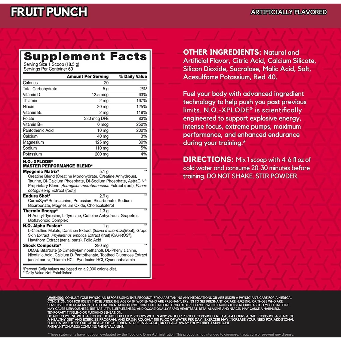 Best reviews of π BSN N.O. Xplode, 30 Servings π― - Image 2