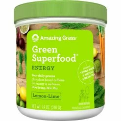 Cheap ✔️ Amazing Grass Green Superfood Energy Lemon Lime Powder 30 Servings 😍