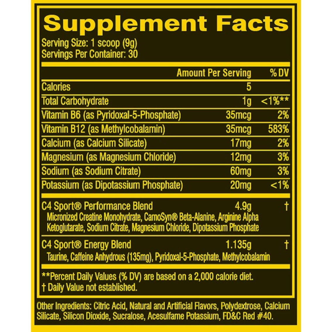 Deals π Cellucor C4 Sport Pre-Workout Supplement, 30 Servings π - Image 2