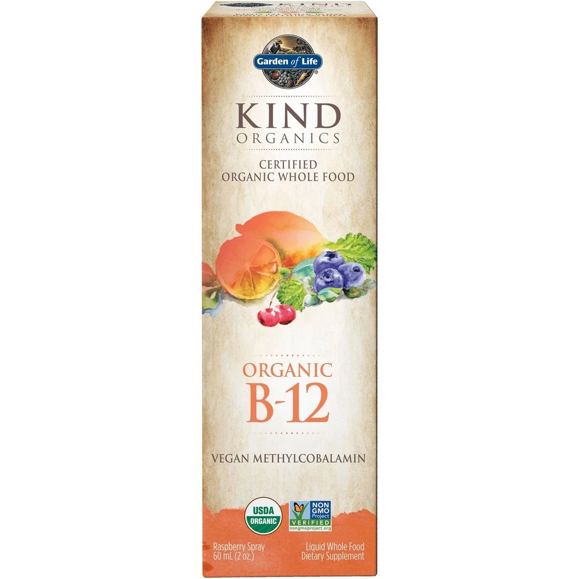 New π Garden Of Life MyKind Vitamin B 12 Organic Spray, 2 Oz. π