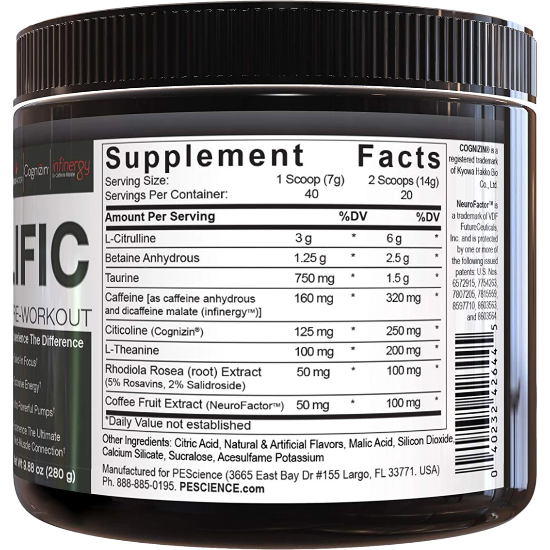 Wholesale β PEScience Prolific, Assorted Flavors, 40 Servings π - Image 2