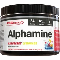 Best reviews of 🧨 PEScience Alphamine, Raspberry Lemonade, 84 Servings 👍