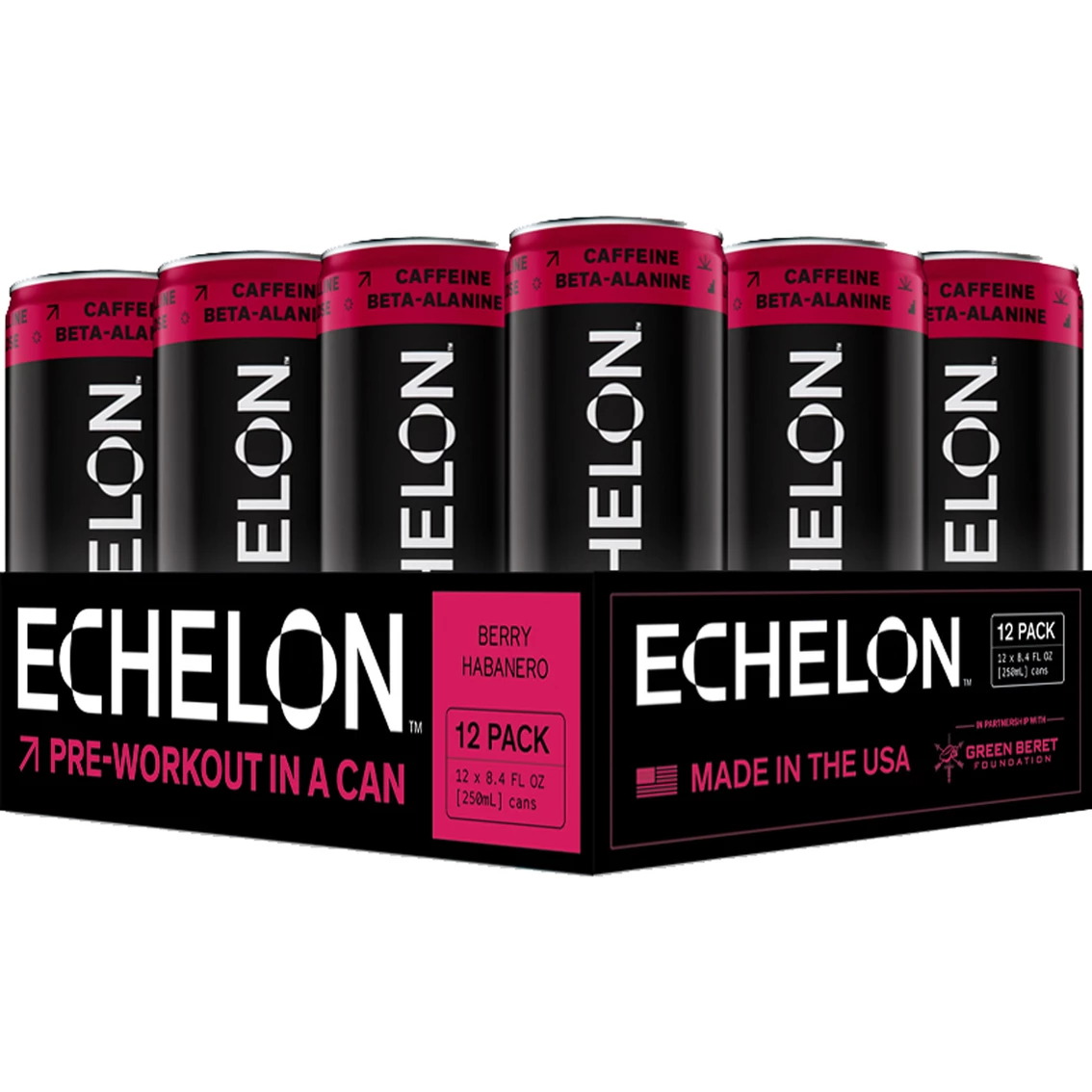 Coupon ✨ Echelon Blackberry And Habanero Energy Drink 12 Pk. 😀