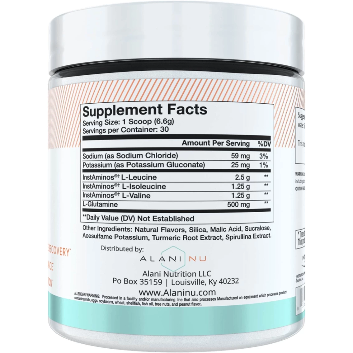 Budget π Alani Nu BCAA, 30 Servings π - Image 2