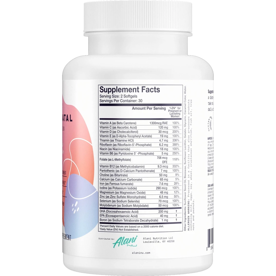 Brand new β€οΈ Alani Nu Prenatal 60 Ct. π₯° - Image 2